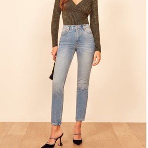 Reformation Julia High Cigarette Jean // 26